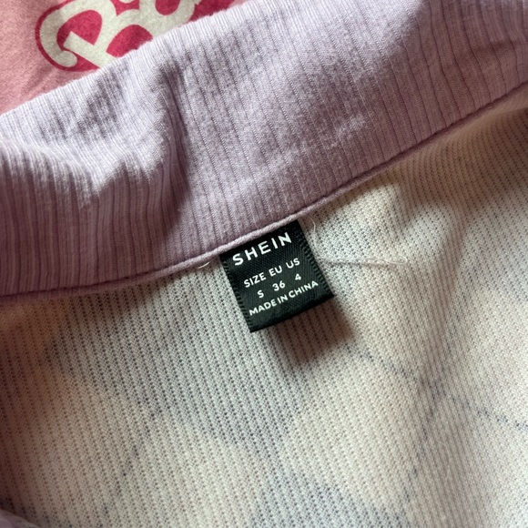 Purple Argyle Polo Mini Dress - Picture 3 of 4